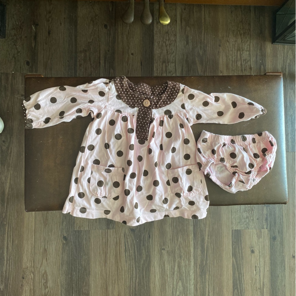 Pocketed Baby Dress + Bloomers